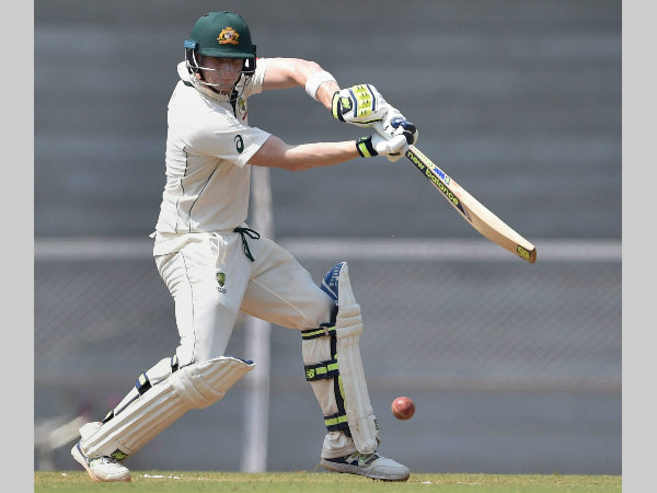 Steve Smith plays a shot en route to century against India A Steve Smith plays a shot en route to century against India A