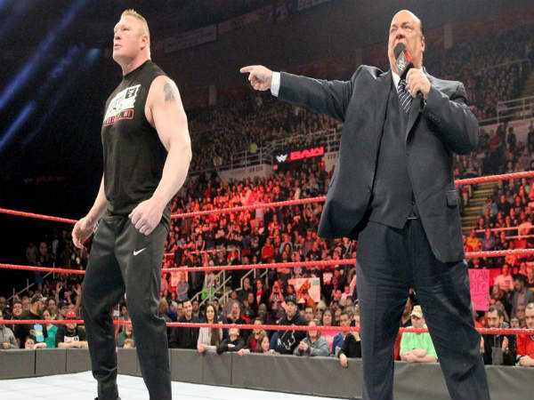 Brock Lesnar and Paul Heyman (Image courtesy: wwe.com) Brock Lesnar and Paul Heyman (Image courtesy: wwe.com)
