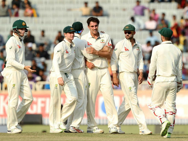 Cummins gets rid of well-set Rahul