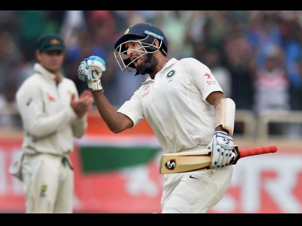 Pujara slams second Test double against Australia