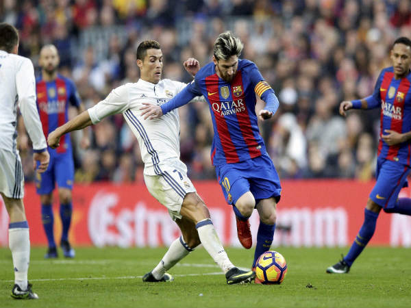 File photo: Lionel Messi (right) and Cristiano Ronaldo File photo: Lionel Messi (right) and Cristiano Ronaldo