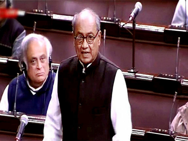 Senior Congress leader Digvijaya Singh speaks in the Rajya Sabha, in New Delhi. Senior Congress leader Digvijaya Singh speaks in the Rajya Sabha, in New Delhi.