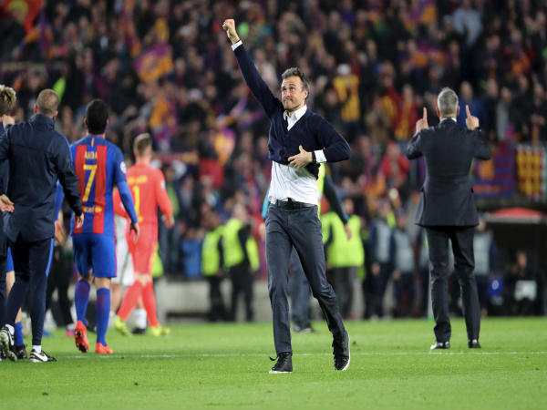 Barcelona coach Luis Enrique (Image courtesy: Champions League Twitter handle) Barcelona coach Luis Enrique (Image courtesy: Champions League Twitter handle)