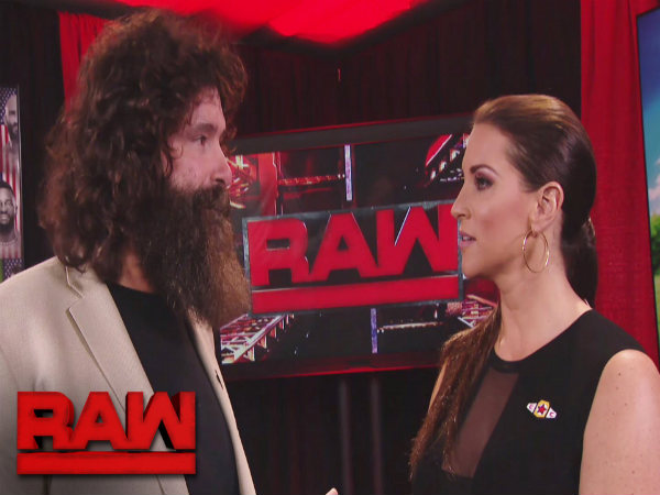 Mick Foley (left) and Stephanie McMahon (Image courtesy: Youtube) Mick Foley (left) and Stephanie McMahon (Image courtesy: Youtube)