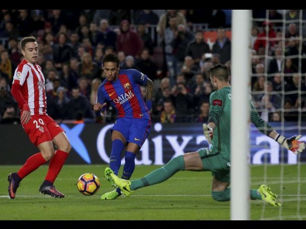 Neymar steps out of Lionel Messi's shadow to fuel treble talk Neymar steps out of Lionel Messi's shadow to fuel treble talk