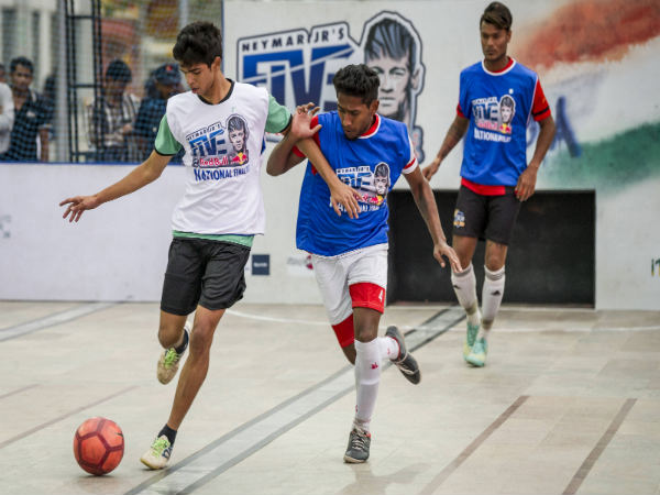 Players in action from the final match between Hyderabad Sporting Vs Kalina Rangers Players in action from the final match between Hyderabad Sporting Vs Kalina Rangers