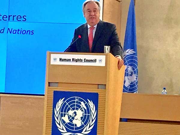 United Nations Human Rights Council addressed by UN Chief United Nations Human Rights Council addressed by UN Chief