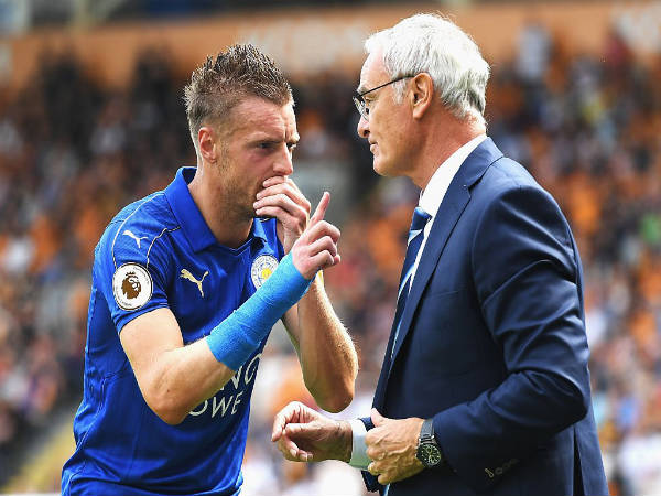 Jamie Vardy (left) and Claudio Ranieri (Image courtesy: Twitter) Jamie Vardy (left) and Claudio Ranieri (Image courtesy: Twitter)