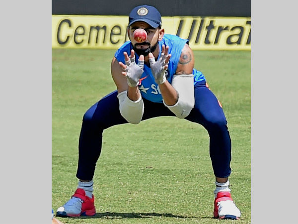 File photo: Virat Kohli takes a catch at Ranchi JSCA Stadium File photo: Virat Kohli takes a catch at Ranchi JSCA Stadium