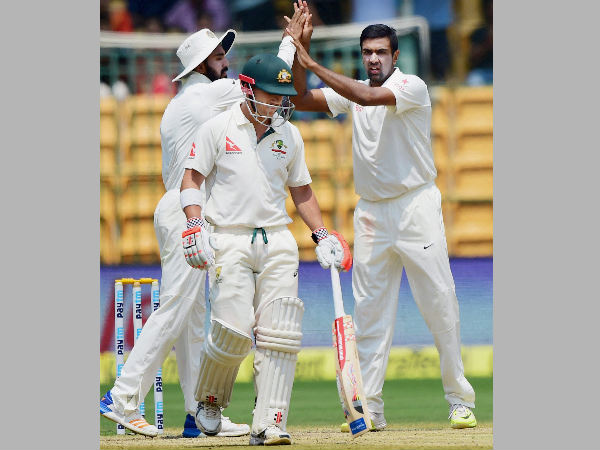 File photo: R Ashwin celebrates the wicket of David Warner File photo: R Ashwin celebrates the wicket of David Warner