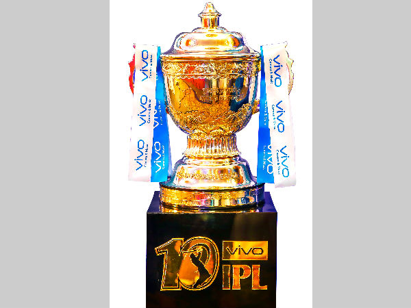 The IPL trophy The IPL trophy