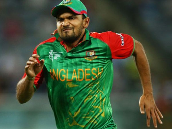 A file picture of Mashrafe Mortaza A file picture of Mashrafe Mortaza