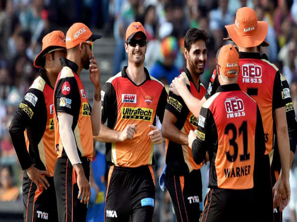 File photo: Sunrisers Hyderabad players celebrate File photo: Sunrisers Hyderabad players celebrate