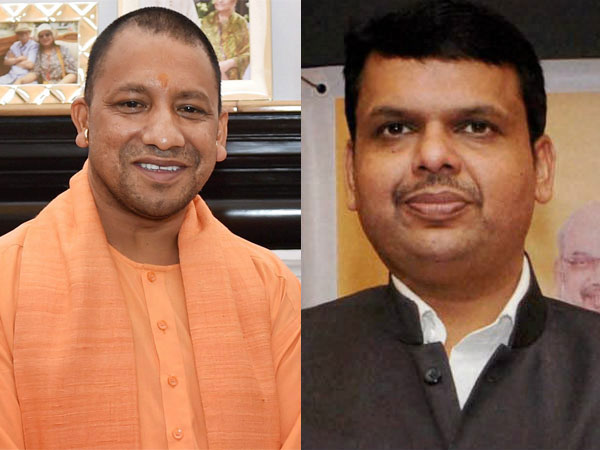 Uttar Pradesh Chief Minister Yogi Adityanath and his Maharashtra counterpart Devendra Fadnavis Uttar Pradesh Chief Minister Yogi Adityanath and his Maharashtra counterpart Devendra Fadnavis