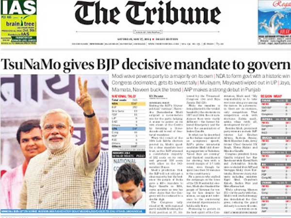 'TsuNaMo gives BJP decisive mandate to govern'