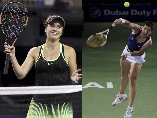 From left: Elina Svitolina and Carla Suarez From left: Elina Svitolina and Carla Suarez