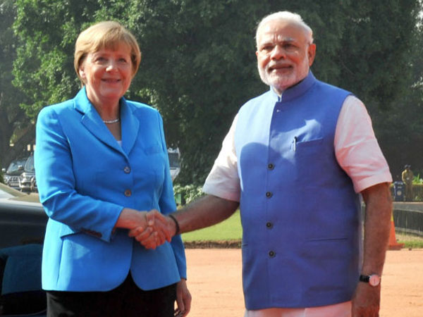 Prime Minister Narendra Modi and German Chancellor Angela Merkel Prime Minister Narendra Modi and German Chancellor Angela Merkel
