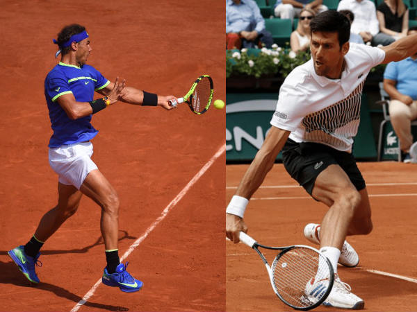 From left: Rafael Nadal and Novak Djokovic (Image courtesy: Roland Garros Twitter handle) From left: Rafael Nadal and Novak Djokovic (Image courtesy: Roland Garros Twitter handle)