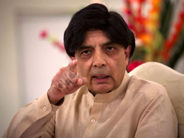 Pakistan Interior Minister Chaudhry Nisar Ali Khan Pakistan Interior Minister Chaudhry Nisar Ali Khan