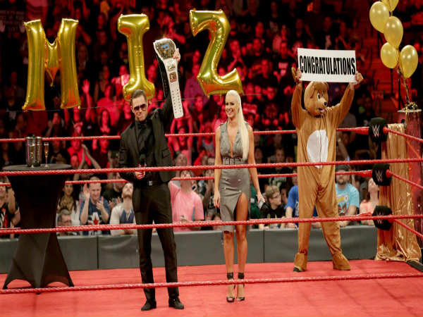 The Miz (left) with Maryse (Image caption: wwe.com) The Miz (left) with Maryse (Image caption: wwe.com)
