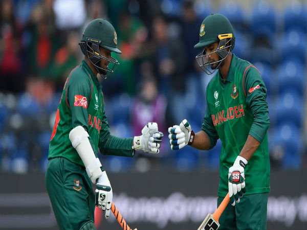 Shakib Al Hassan (left) and Mahmudullah (Image courtesy: ICC Twitter handle) Shakib Al Hassan (left) and Mahmudullah (Image courtesy: ICC Twitter handle)