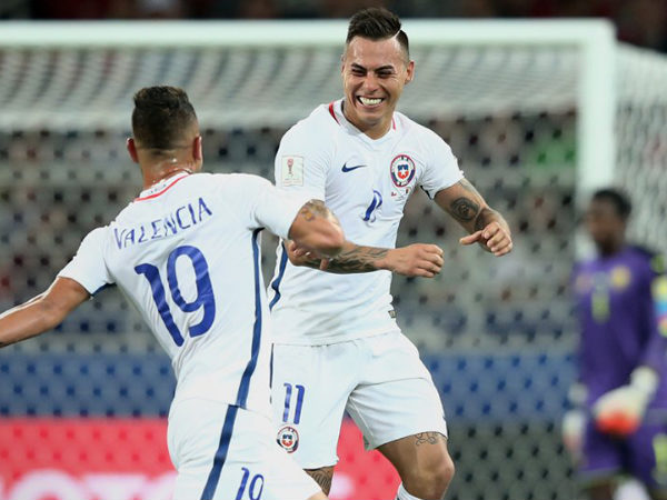 Chile players celebrate (Image courtesy: Confederations Cup Twitter handle) Chile players celebrate (Image courtesy: Confederations Cup Twitter handle)