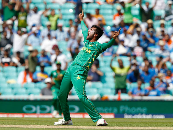 Mohammad Amir celebrates taking a wicket in the Champions Trophy final Mohammad Amir celebrates taking a wicket in the Champions Trophy final