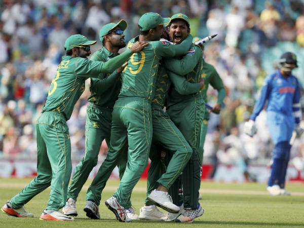 Pakistan players celebrate after winning the Champions Trophy final Pakistan players celebrate after winning the Champions Trophy final