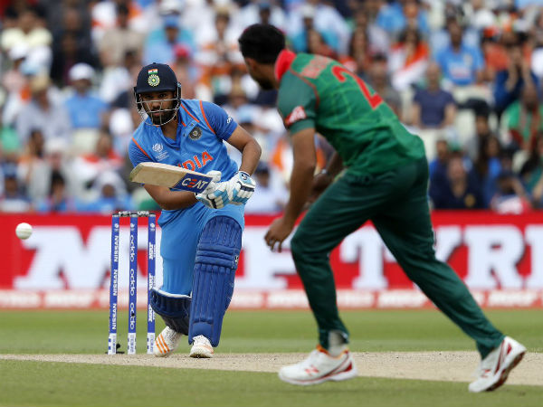 Rohit Sharma in action against Bangladesh during Champions Trophy 2017. Image Courtesy: ICC Rohit Sharma in action against Bangladesh during Champions Trophy 2017. Image Courtesy: ICC