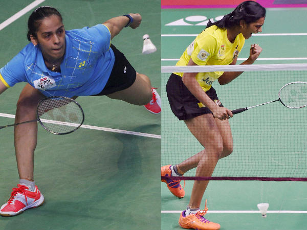 From left: Saina Nehwal, PV Sindhu From left: Saina Nehwal, PV Sindhu