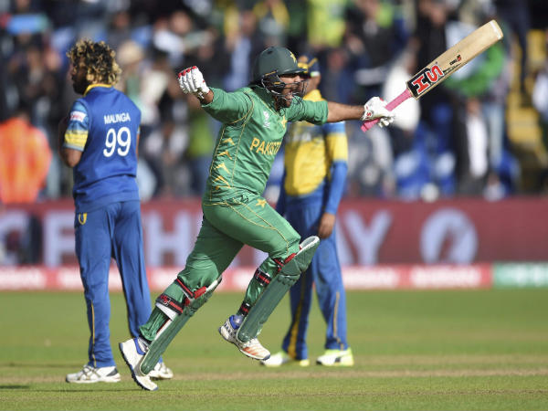 File photo: Sarfraz Ahmed (centre) celebrates Pakistan's win over Sri Lanka in Champions Trophy File photo: Sarfraz Ahmed (centre) celebrates Pakistan's win over Sri Lanka in Champions Trophy