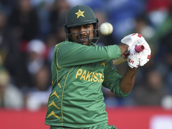 Sarfraz Ahmed in action against Sri Lanka. He scored 61 not out and took the team to victory Sarfraz Ahmed in action against Sri Lanka. He scored 61 not out and took the team to victory