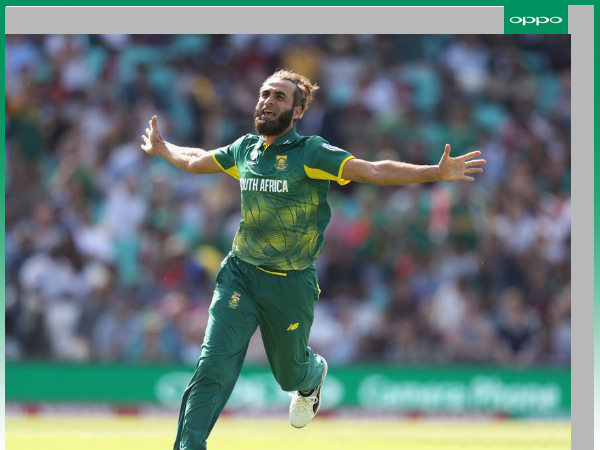 Imran Tahir took 4 wickets (Image courtesy: ICC Twitter handle) Imran Tahir took 4 wickets (Image courtesy: ICC Twitter handle)