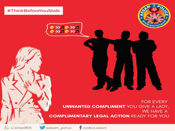 Kudos to Assam Police for taking its battle against stalking seriously