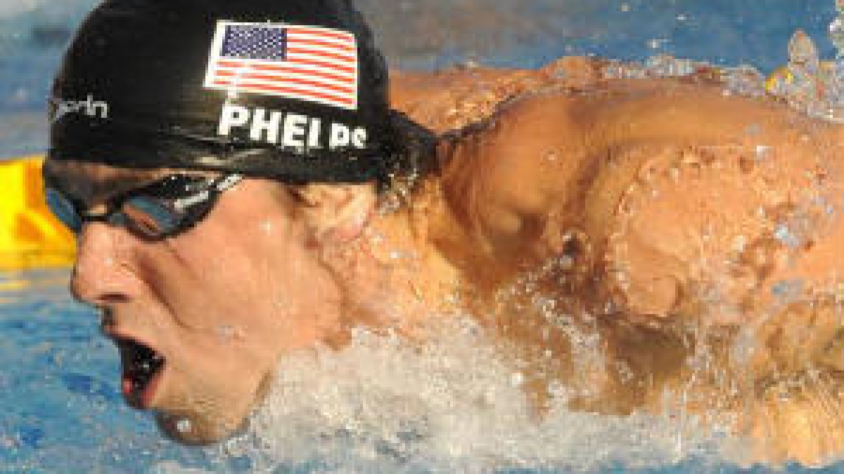 Swimmer Phelps' Secret of Success 12000 Calories a Day Michael Phelps