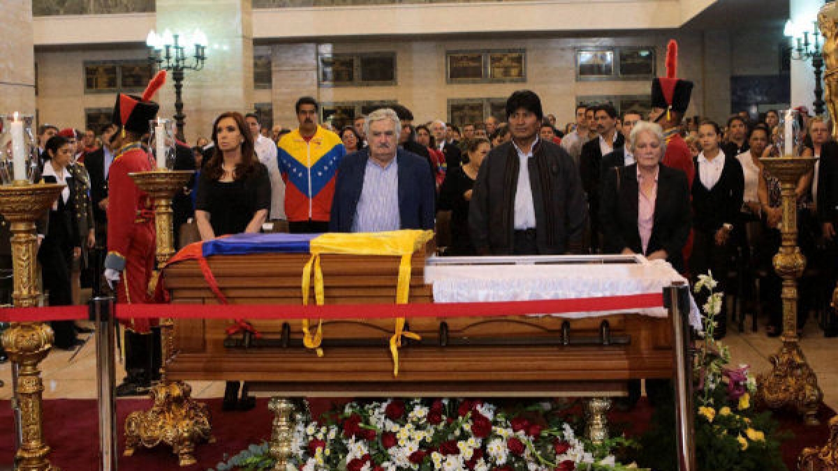 World Leaders Gather Caracas Hugo Chavez Funeral Oneindia News