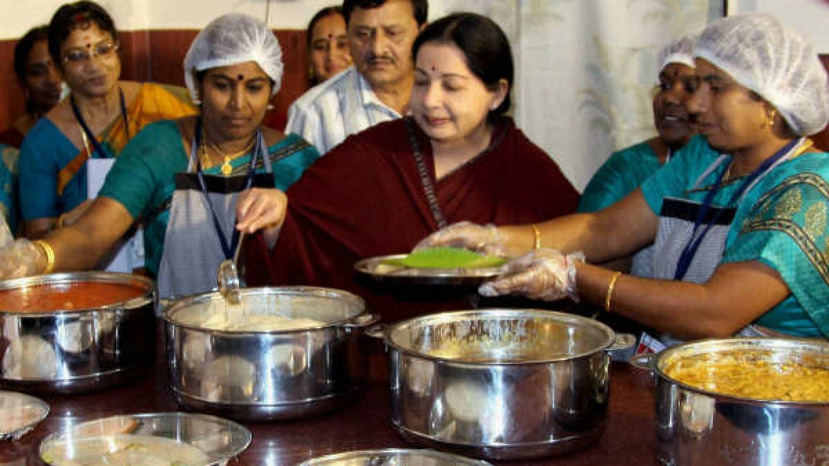 Jaya launches four more Amma canteens Oneindia News