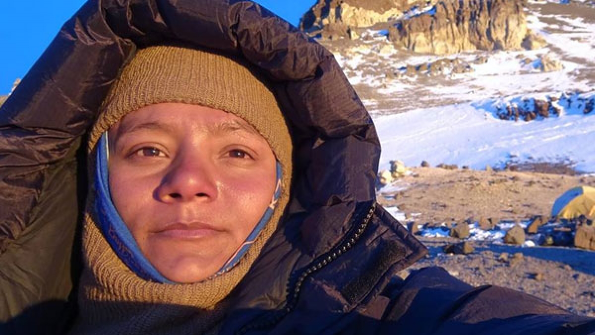 Arunima Sinha, the first female amputee to climb Mount Everest