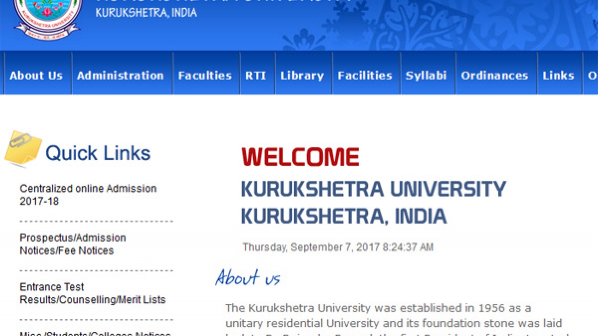 KUK BA BBA Second and Fourth Semester Results declared Oneindia