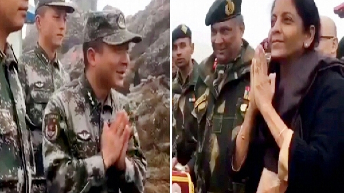 Sitharaman teaches Chinese soldiers meaning of ‘Namaste’ at Nathu La