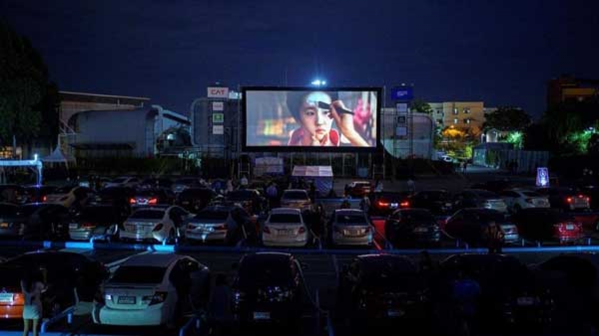 In Pics India's first openair rooftop, Jio drivein theatre to open
