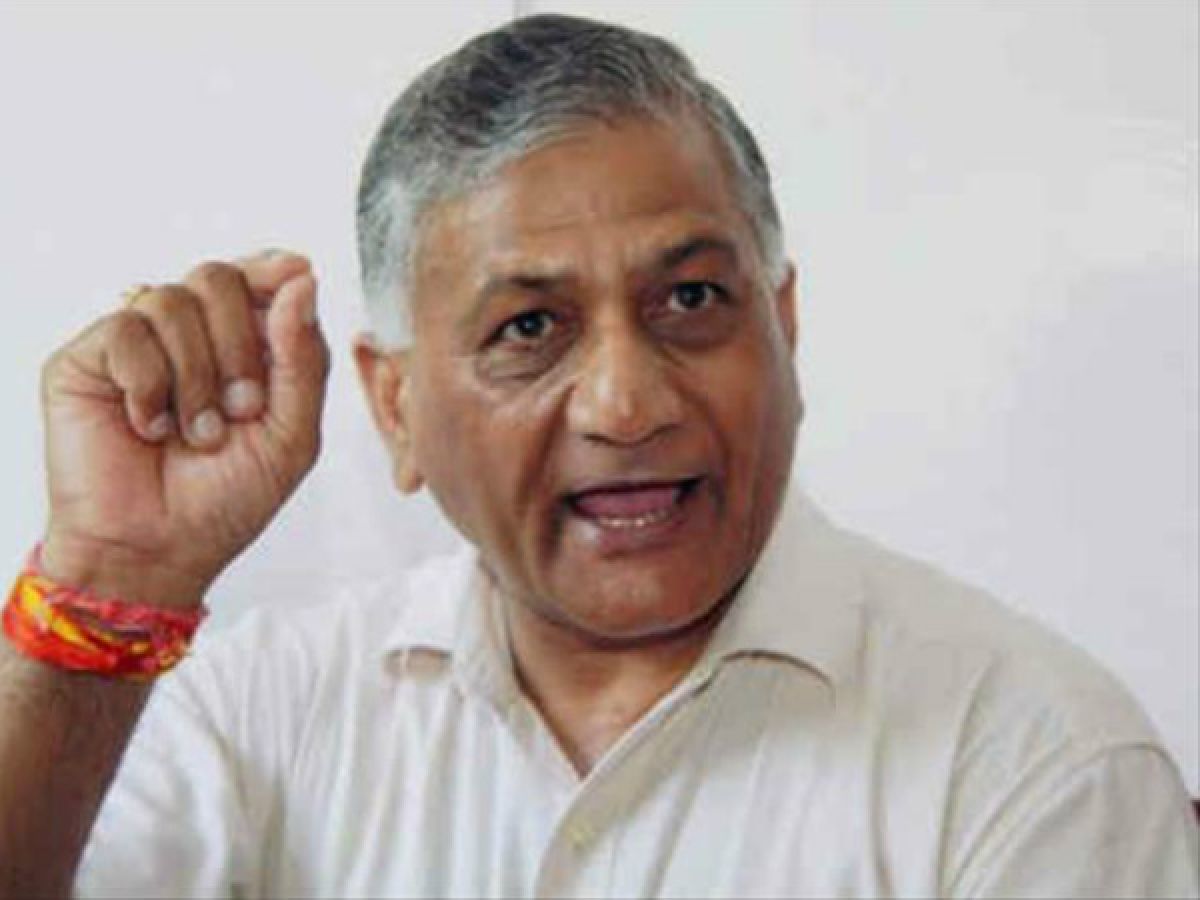 Bjp Ghaziabad Mp Vk Singh Assumes Office As Mos For Road Transport And Highways The Indian Wire