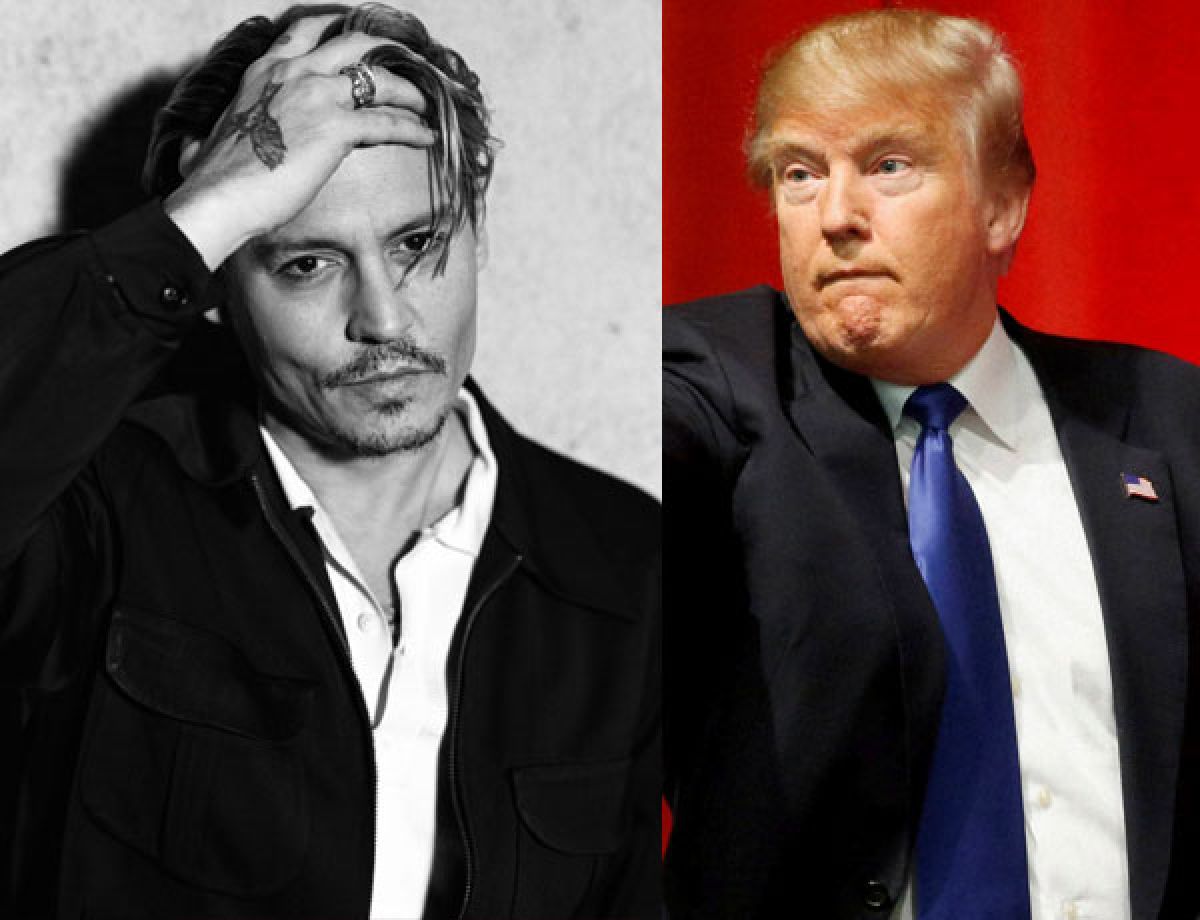 Actor Johnny Depp mimicks Donald Trump, calls him a 'brat' - Oneindia News