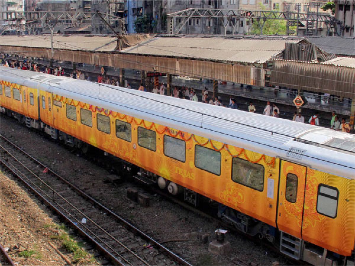 How Tejas Express started 3 hours late and arrived a minute early