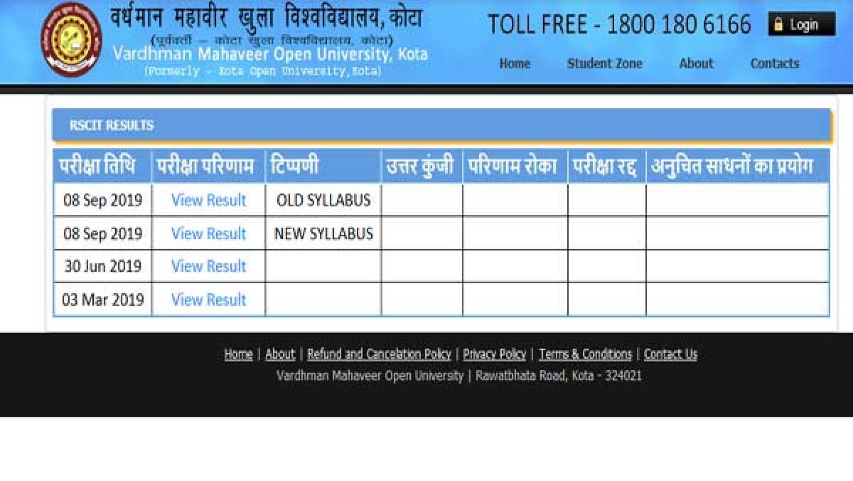 Download Rscit Result 2019 On This Link For Old And New Syllabus Oneindia News