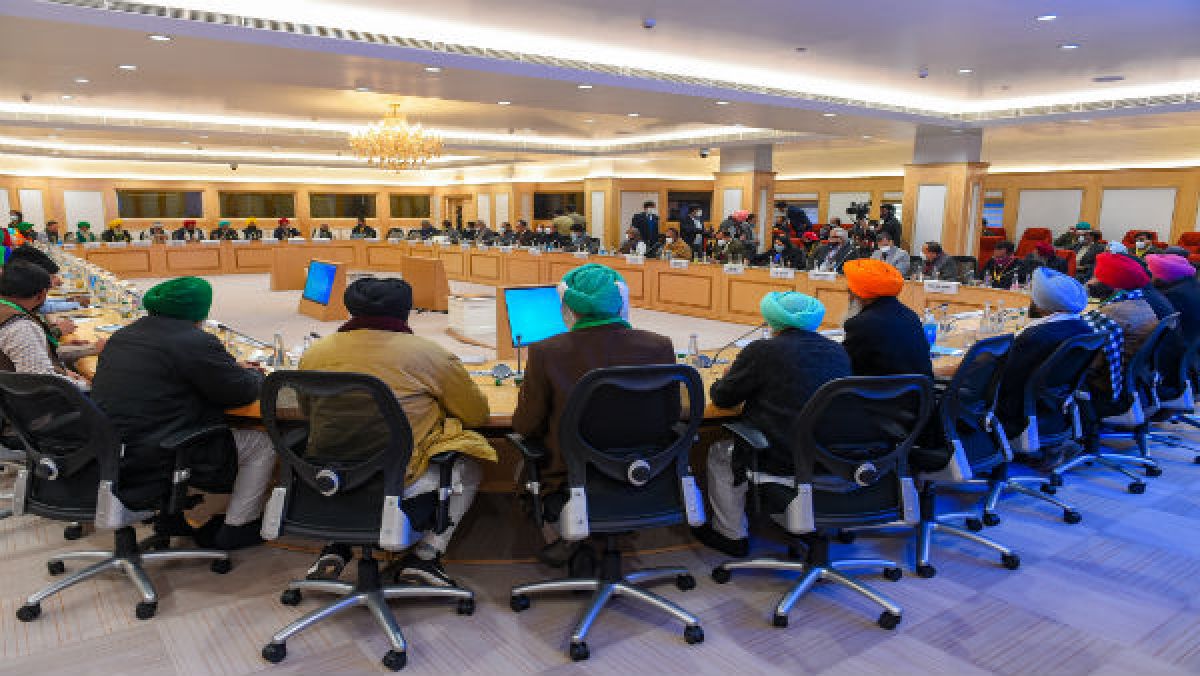 Farmers protest: 8th round of talks between govt, protesting farmers today