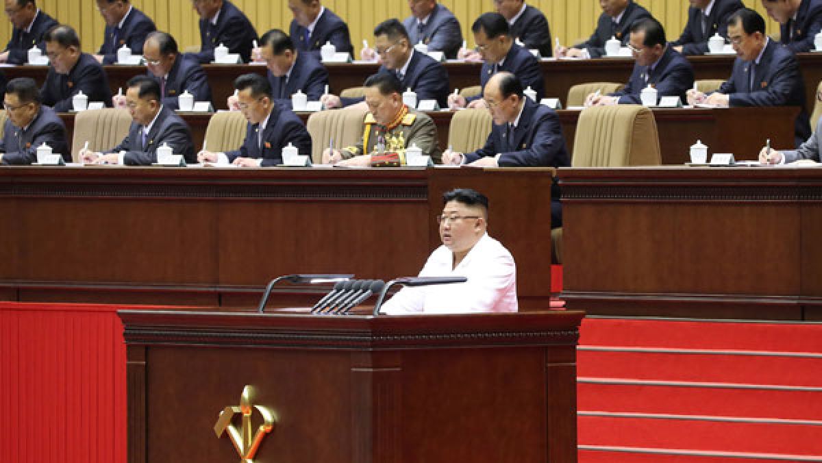 Facing “worst-ever situation,” saying Kim Jong Un