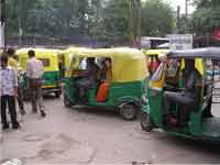 Auto rickshaws