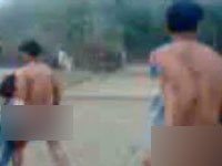 Video of Kashmir youth paraded naked