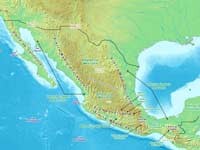 Mexico map